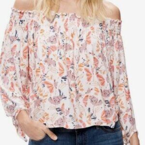 Free People Lexington Ivory Off the Shoulder Top